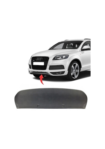Audi Q7 Sline Ön Tampon Alt Spoyler 2010-2015 4l0807110 1rr
