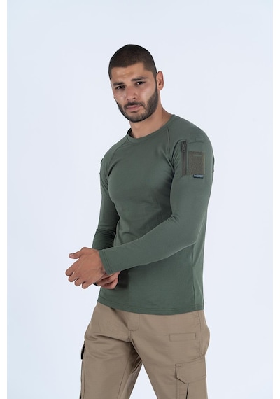 Combat Tactical T-shırt Tactıcal U.kol Pike - 801-1195-Haki