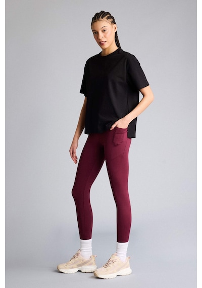 Defacto Yüksek Bel Sporcu Tayt G8391ax25wnbr232 Bordo-br232