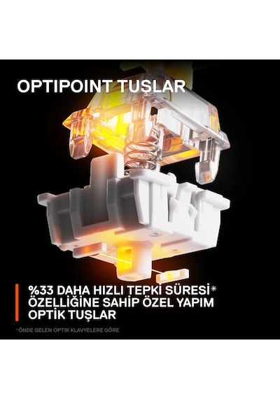 Steelseries Apex 9 Mini Kablolu Mekanik Klavye İngilizce Us