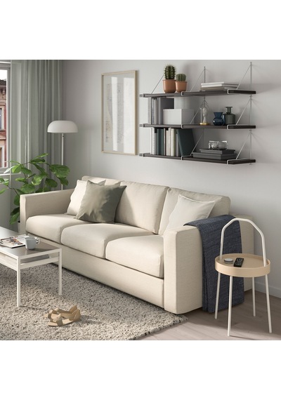 Ikea Bergshult/pershult Duvar Rafı Kombinasyonu 120x30 Cm Kahverengi - Beyaz