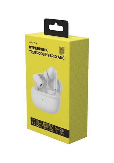 Hyperpunk Truepods Hybrid Anc White Tws Bluetooth Gaming Kulakiçi Kulaklık Hta432 Diğer