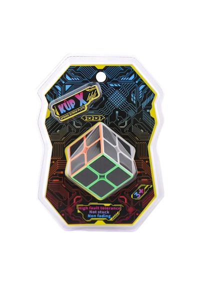 Mey İthalat At002 2x2x2 Blister Pakette Küp X -kid