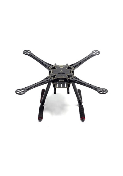 S500 quadcopter Frame gövdesi ( Karbon Fiber İniş Takımlı (Siyah)