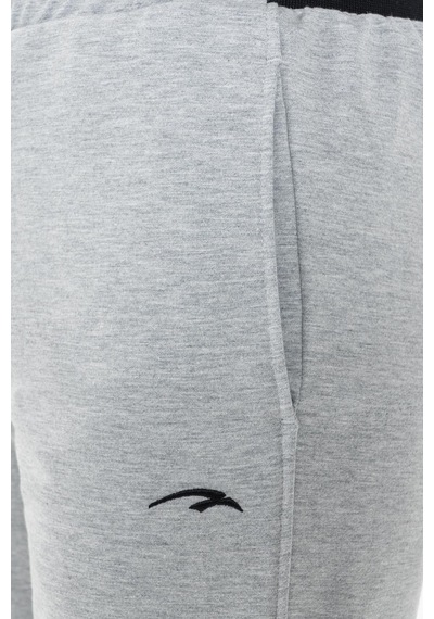 Maraton Sportswear Slimfit Erkek Dar Paça Basic Gri Melanj Eşofman Altı 15711 GRİ MELANJ