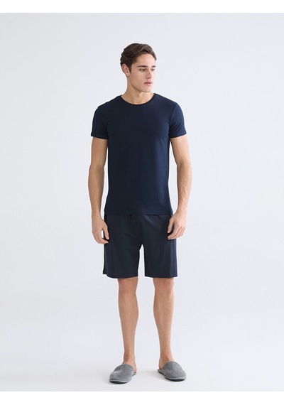 Lc Waikiki Lc Waıkıkı Lacivert Standart Kalıp Erkek Pijama Alt Şort