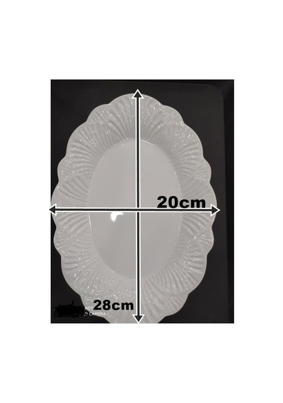 Biodata 2 Adet 28x20 Cm Melamin Kırılmaz Kayık Salata Tabağı Servis Tabağı Yemek Meze Tabağı 3 Çok Renkli