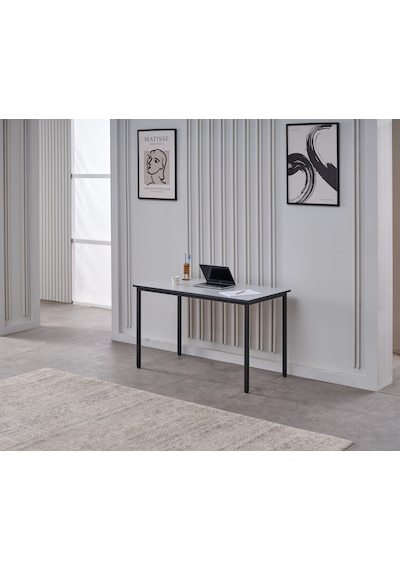 Arpelia Çalışma Masası 125x65 Cm (Gri - Lava)