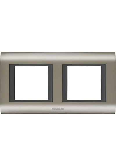 Viko Panasonic Thea 2x2m Sistema Inox+füme Çerçeve - Wvtf18485ıg-tr