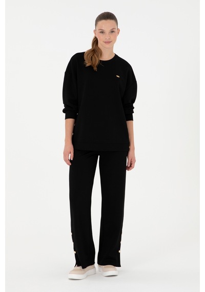 U.s. Polo Assn. Kadın Siyah Eşofman Altı 50297368-vr046 Siyah
