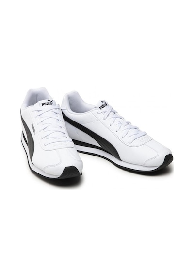 Puma Turin 3 Erkek Spor Ayakkabı Eva Tabanlı Günlük Konforlu Sneaker Beyaz - Siyah