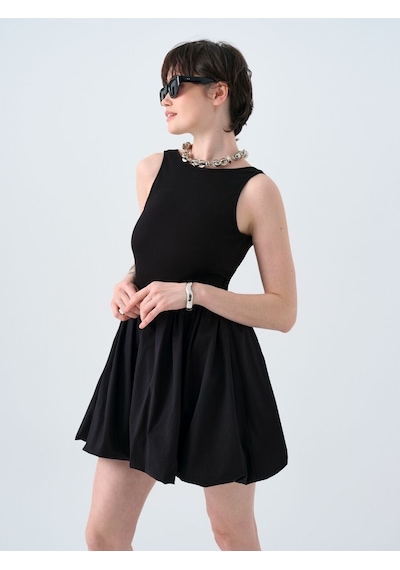 LOFT Regular Fit Kadın Elbise Siyah