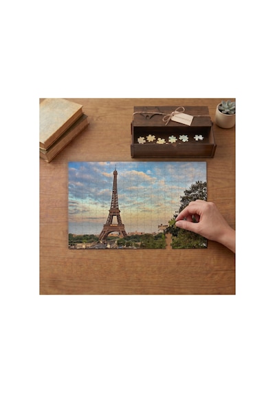 Dişi Aslan - Afrika Tasarımı 240 Parça Ahşap Puzzle Ahşap Kutuda Mpy20478