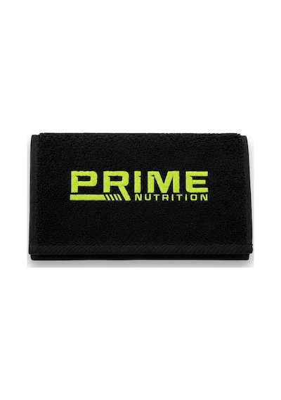 Prime Nutrition Yeşil Logo 30x100 Siyah Havlu