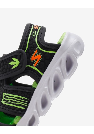 Skechers Hypno - Splash - Hydro - Fun Küçük Erkek Çocuk Siyah Işıklı Sandalet 400612n Bklm Siyah Skechers Hypno - Splash - Hydro - Fun Küçük Erkek Çocuk Siyah Işıklı Sandalet 400612n Bklm Siyah