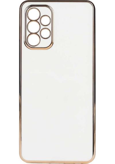 Teknomoda Samsung Uyumlu Galaxy A32 4g Kılıf Kenarları Gold Kamera Korumalı Renkli Pastel Silikon