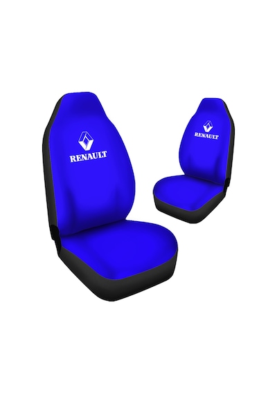 Renault Baskılı Oto Koltuk Kılıfı Pro - Mavi