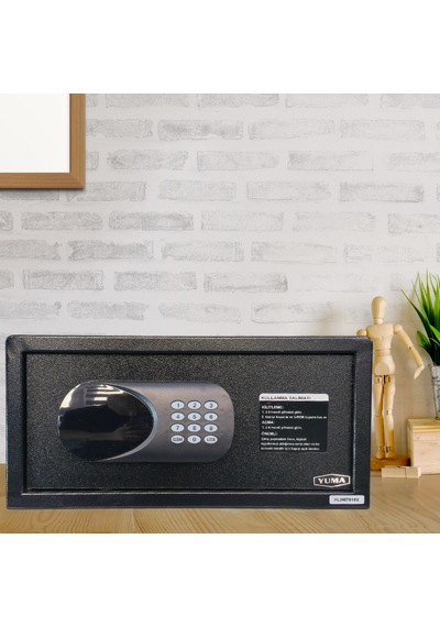 Yuma Ym-802-m Elektronik Şifreli Ve Anahtarlı Çelik Kasa