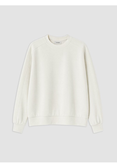 Lcw Vision Gri Soft Touch Oversize Kadın Sweatshirt