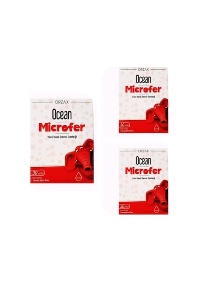 Microfer Damla 30 Ml 3 Kutu