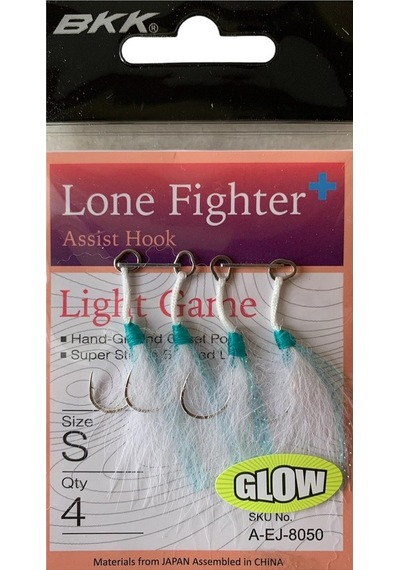 Bkk Lone Fighter+ Single Assist İğne S 4'lü Paket