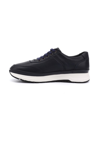 Gönderi(R) Erkek Lacivert Antik Bağcıklı Hakiki Deri Comfort Sneaker Ddma80442139 Lacivert
