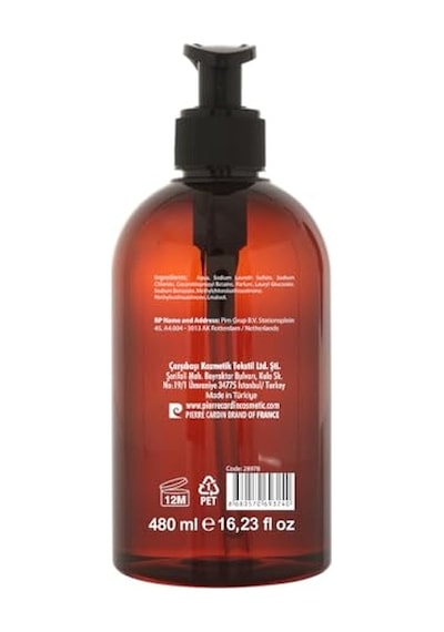 Pierre Cardin Liquid Hand Wash 480 Ml Forest Fruits - Sıvı Sabun - Orman Meyveleri