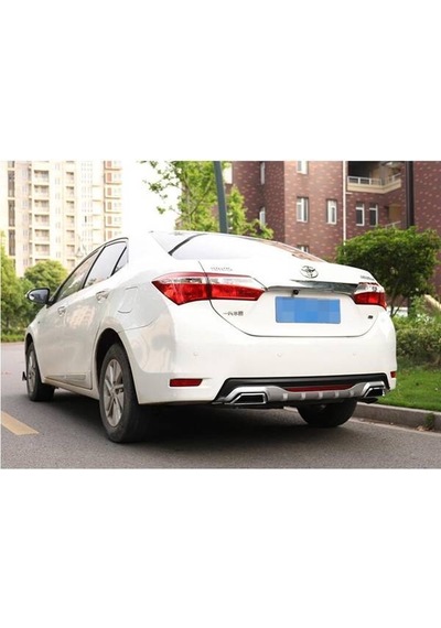 Toyota Corolla Uyumlu Difüzör 2013-2018 Amg Difizör