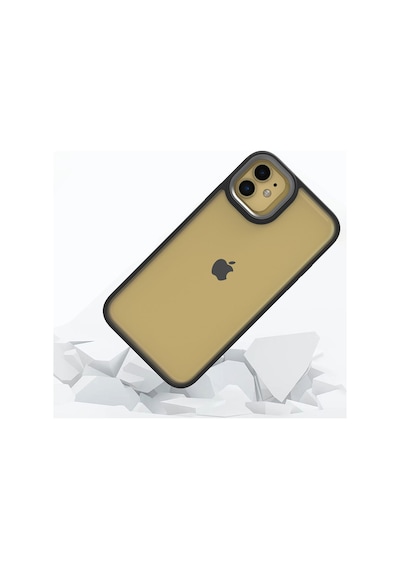 Apple Uyumlu iPhone 12 Uyumlu Zore Flora Kılıf-siyah Siyah -