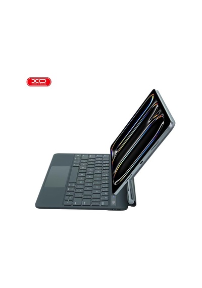 Touchpadli Ve Dijital Ekranlı Şarjlı Türkçe Q Tablet Klavyesi - Apple Uyumlu iPad 10.9 Ve 11 İnç