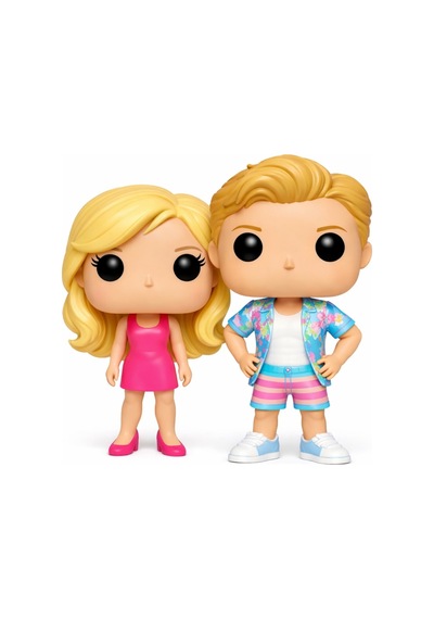 Prens & Barbie Boyama Seti Sevgililere Ve Çocuklara Özel, 6 Renk Akrilik Boya, 2 Fırça