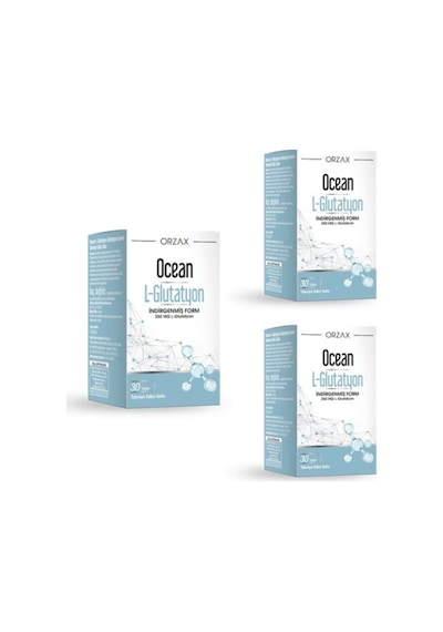 Ocean L-glutatyon 250 Mg 30 Tablet X 3 Adet