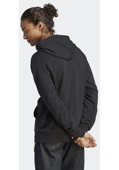 Adidas M Bl Ft Hd Erkek Günlük Sweatshirts Ic9363 Siyah 001