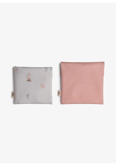 Citron Tekrar Kullanılabilir Sandviç Çantası 2'li Set - Ballerina 1060186 1