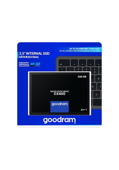 Cx400 Gen.2 2.5 256 Gb Serial Ata Iıı 3d Tlc Nand Standart