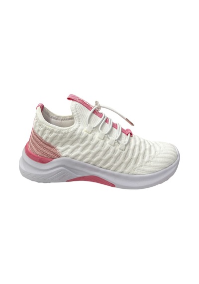 Pepino Fy23-1419 Krem Pudra Kız Çocuk Spor Ayakkabısı Beyaz Pembe Beyaz Pembe