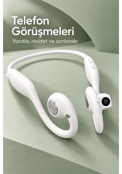 Video Kayıt Özellikli Bluetooth Kulaklık Sesli Asistan Destekli Najmaddin Belirtilmemiş