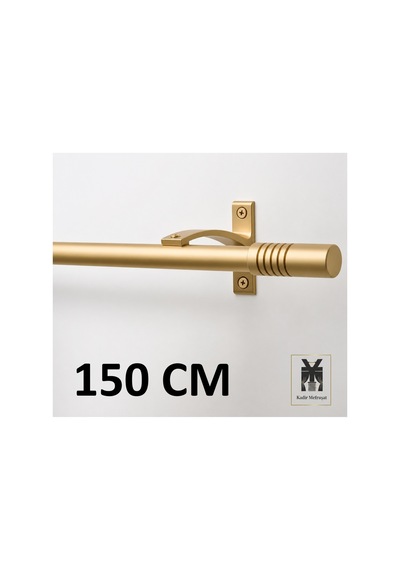 Altın Alüminyum Tek Kanallı Rustik - Dekoratif Rustik Altın150cm - 884530932 Altın150cm