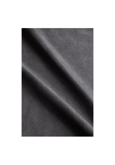 Gauze Fabric Design Kadife Serisi Kırlent, Yastık Kılıfı Gri, 45