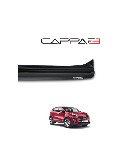 Kia Sportage 2019-2021 Yılı Aralığı Uyumlu Arka Tampon Eşiği Parlak