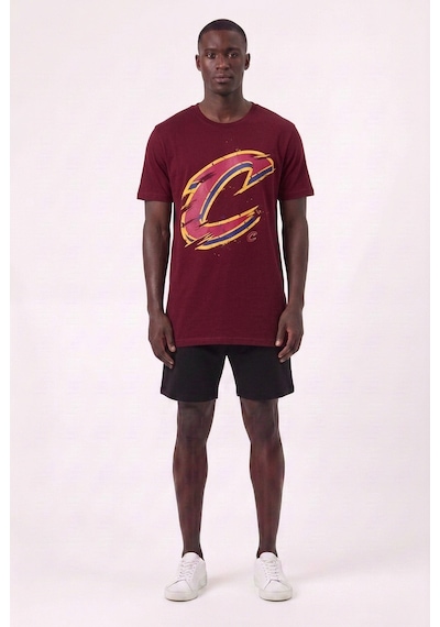 Usa C Bordo Erkek T-shirt 11191 SİYAH