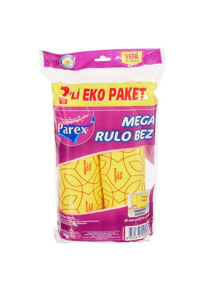Mega Rulo Temizlik Bezi 6'li Paket Belirtilmemiş