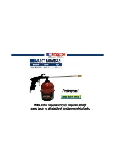 Baytec Tabanca Mazot Püskürtme Tabancası Mk1298 3650