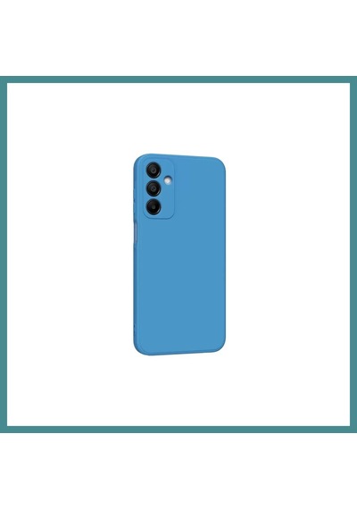 Trendexa Samsung Galaxy A25 5g Uyumlu Kılıf First Silikon - Mavi Mac