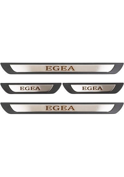 Fiat Egea Uyumlu Kapı Eşiği Krom Abs 4 Parça