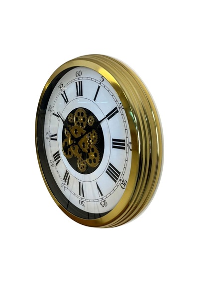 Aurelius Gold 60 Cm Çarklı Duvar Saati C-6056g