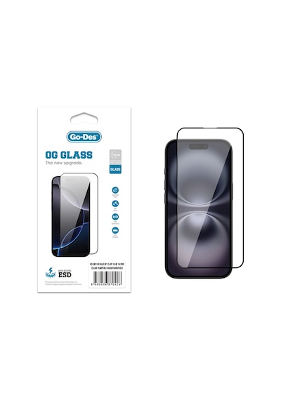 Teleplus Apple Uyumlu iPhone 15 Godes Og Glass Antistatik Temperli Cam Ekran Koruyucu