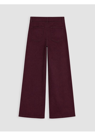 Lcw Jeans Mürdüm Wideleg Kadın Jean Pantolon