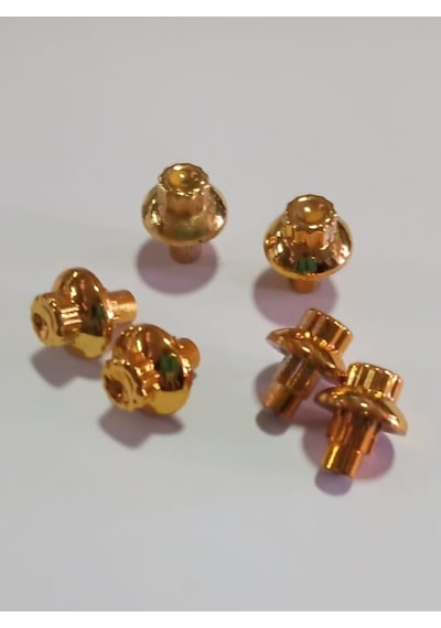 Koto Bbs Gold Jant Boncuğu Vida Sarı Perçin Civata 120 Adet (491512087)