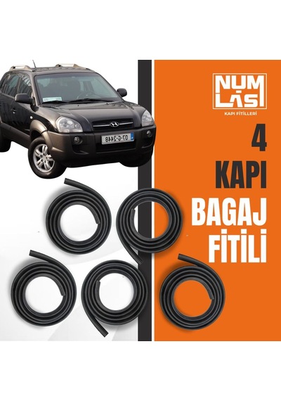 Hyundai Tucson 2004-2009 4 Kapı + Bagaj Fitili-a Kalite-numlas-nm6247